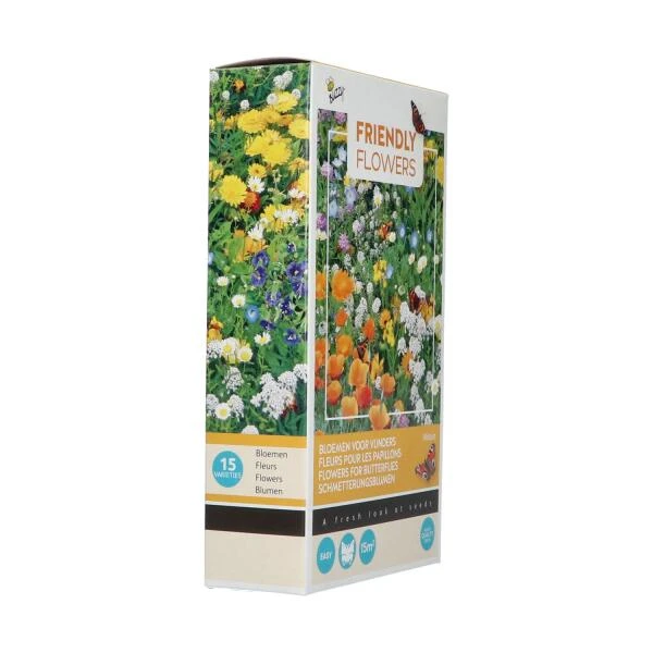 Bloemenmix Voor Vlinders - 15 M² 4 Bloemenmix Voor Vlinders - 15 M² - Afbeelding 2