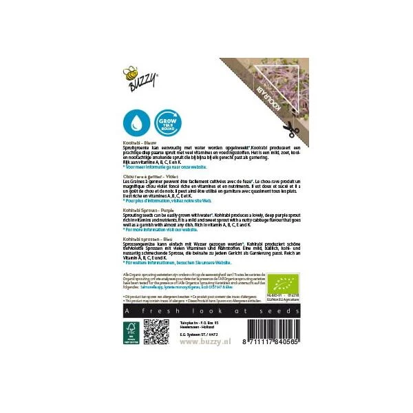 Koolrabi BIO Spruitgroente 4 Koolrabi BIO Spruitgroente - Afbeelding 2