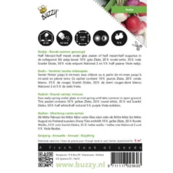 Radijs Ronde Soorten Gemengd - Raphanus Sativus -Goedkope Tuin Adem Winkel radijs ronde soorten gemengd raphanus sativus 1646840318 158 600