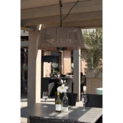 Terrasverwarmer Artix Corda Hangend - Bruin - 1800 W -Goedkope Tuin Adem Winkel terrasverwarmer artix corda hangend 1619096126 1 600